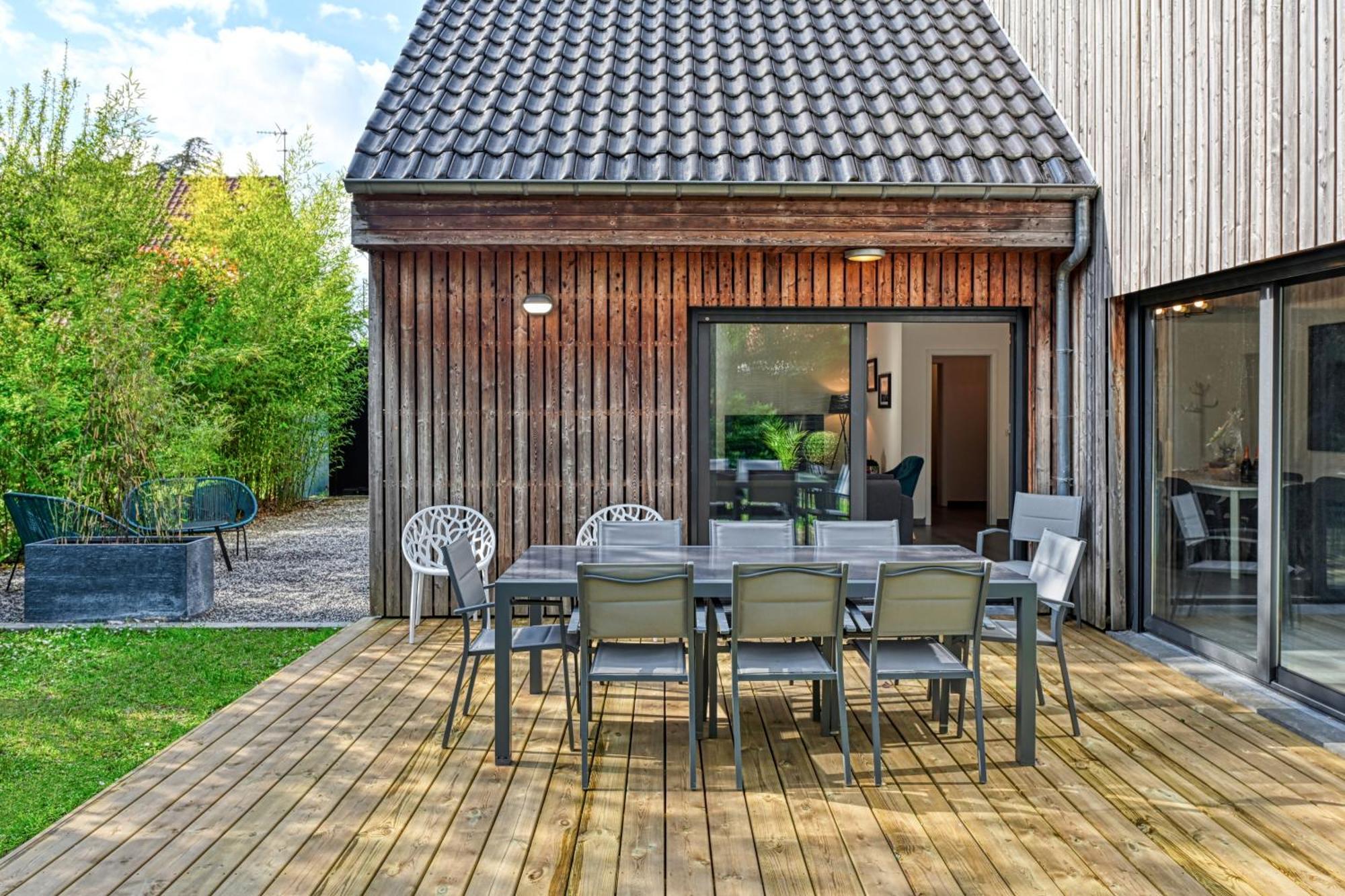 Villa Contemporaine 7 Minutes Du Centre De Lille Marcq-en-Baroeul Bagian luar foto